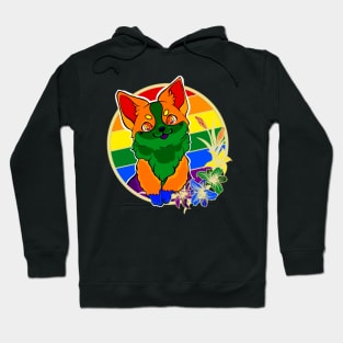 Gay(Homosexuality) corgi Hoodie